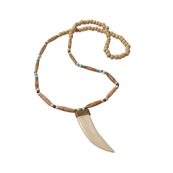 Beach Core Island Men Women Necklace Jewelry 32 Inch Length Plastic Gem Costume - Picture 7 of 7